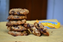 Crispy Butterfinger Cookies